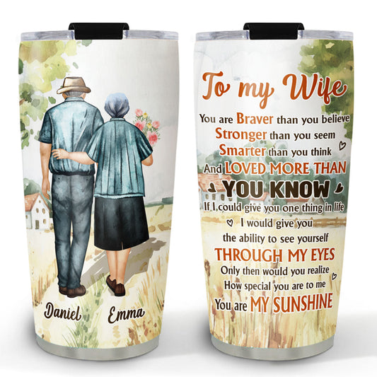 To My Destiny - Personalized Custom Tumbler