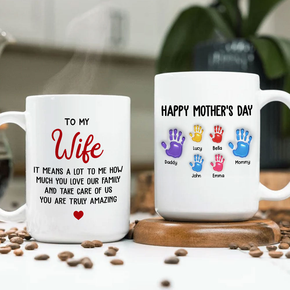 Amazing Wife - Personalized Custom 3D Inflated Effect Mug