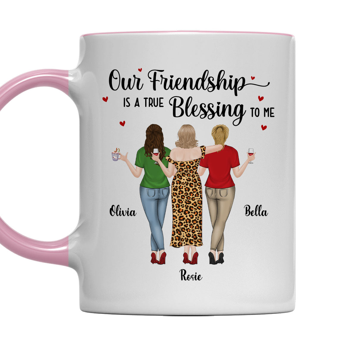 Blessing To Me - Personalized Custom Accent Mug
