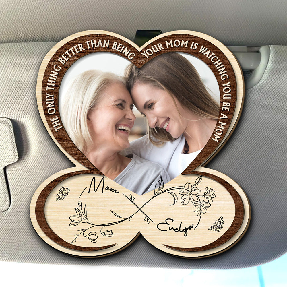 Drive Safe Mommy - Personalized Custom Car Visor Clip