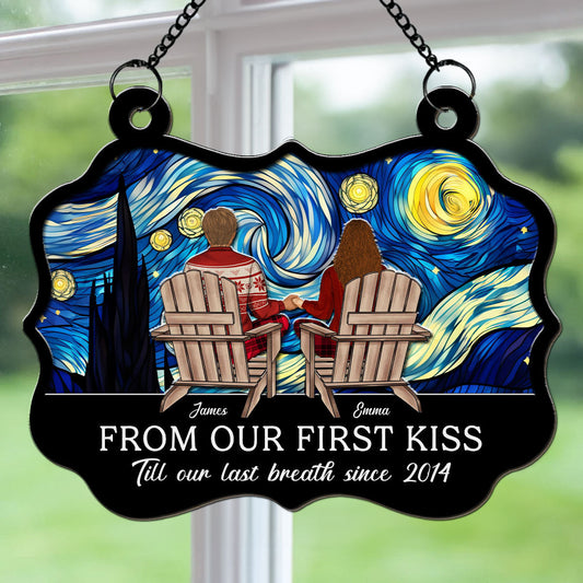 Till Our Last Breath - Personalized Custom Suncatcher