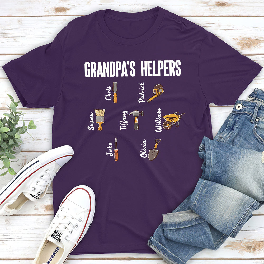 Grandpa Tool Time - Personalized Custom Shirt
