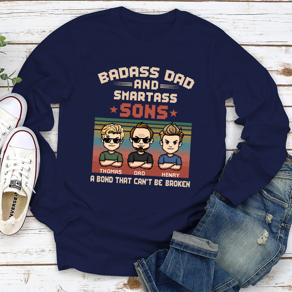 Badass Dad - Personalized Custom Shirt