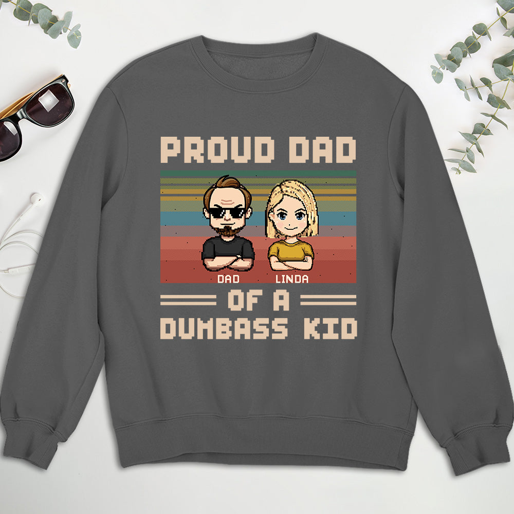 Proud Dad Of A Few Kids - Personalized Custom Shirt