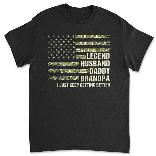 Keep Getting Better - Personalized Custom Unisex Shirt