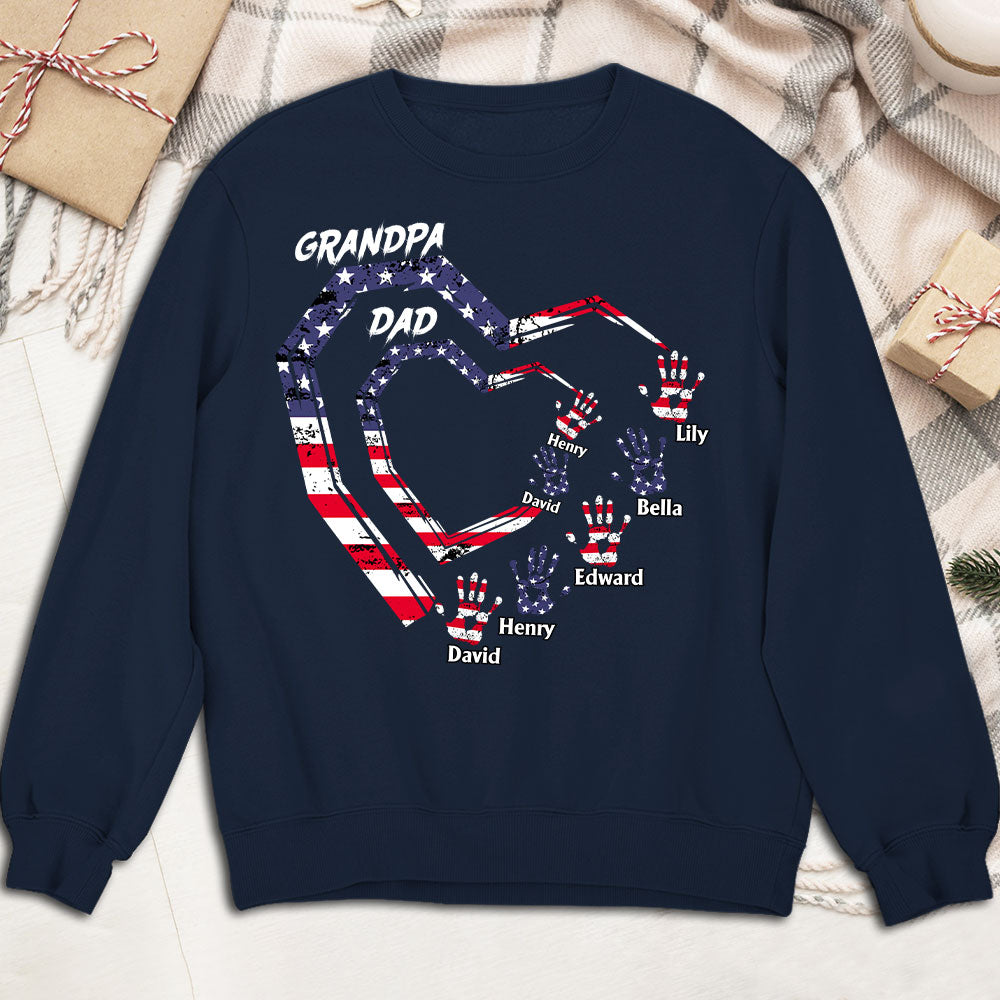 We Love You Grandpa - Personalized Custom Shirt