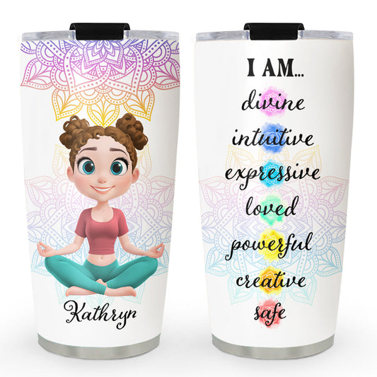 I Tell Myself - Personalized Custom Tumbler