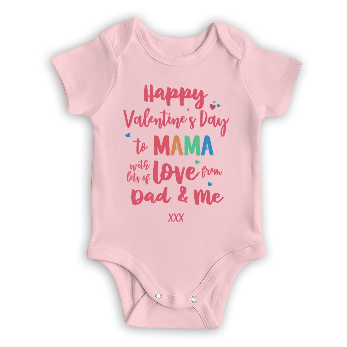 Happy Valentine's Day To The Mommy - Personalized Custom Baby Onesie