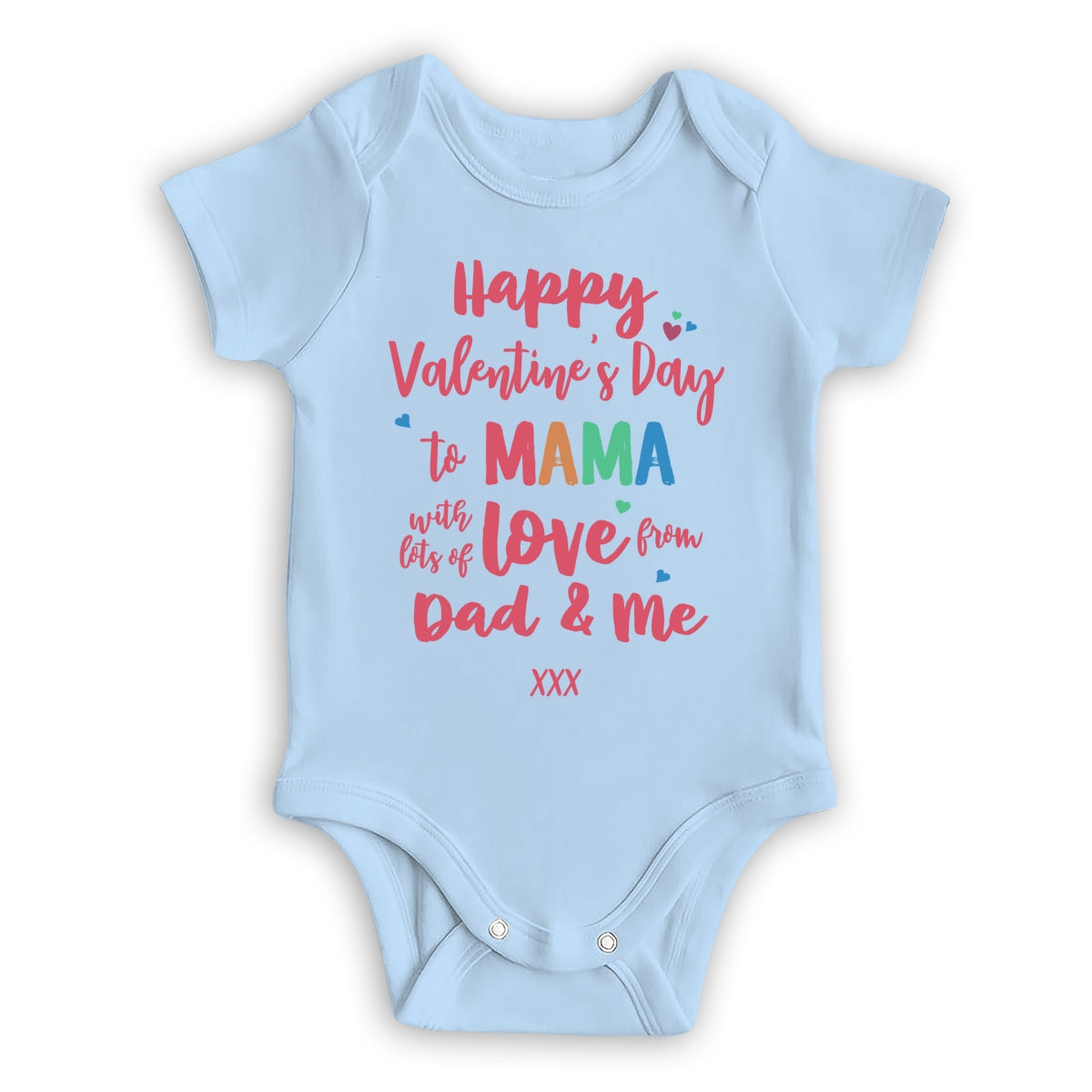 Happy Valentine's Day To The Mommy - Personalized Custom Baby Onesie