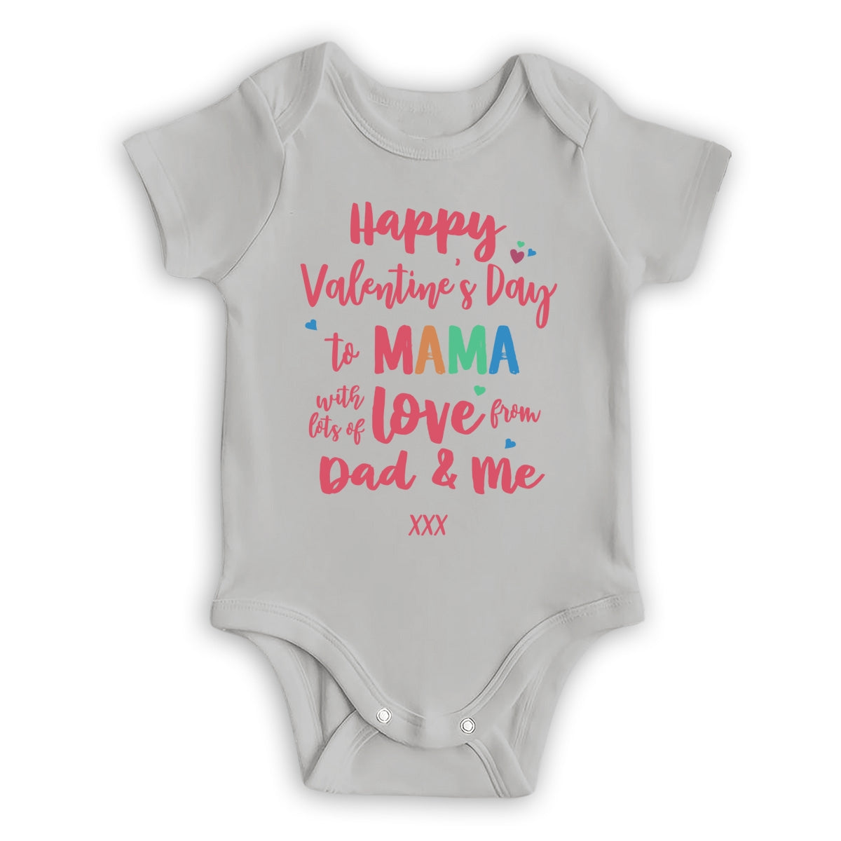 Happy Valentine's Day To The Mommy - Personalized Custom Baby Onesie