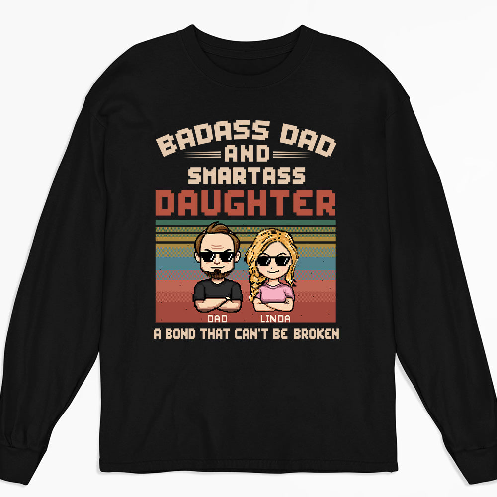 Badass Dad - Personalized Custom Shirt