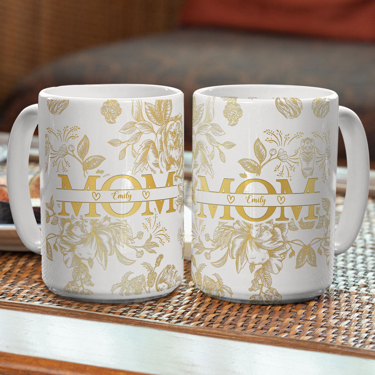 A Reminder Of Mom Love - Personalized Custom Coffee Mug