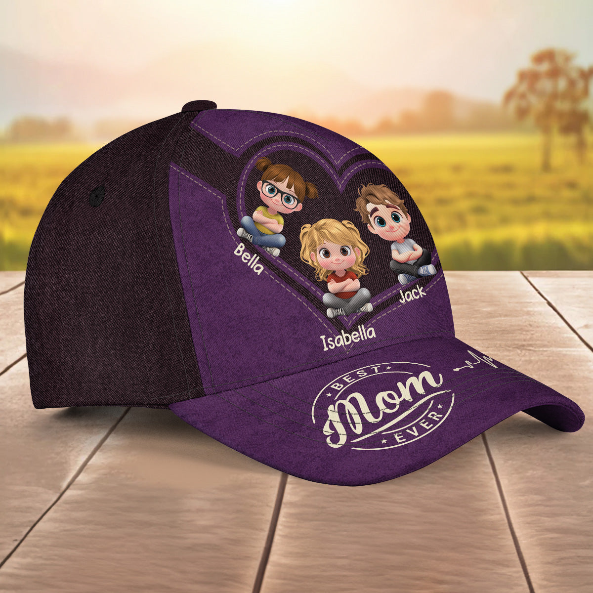 Best Mom Always Loving And Strong - Personalized Custom Classic Cap