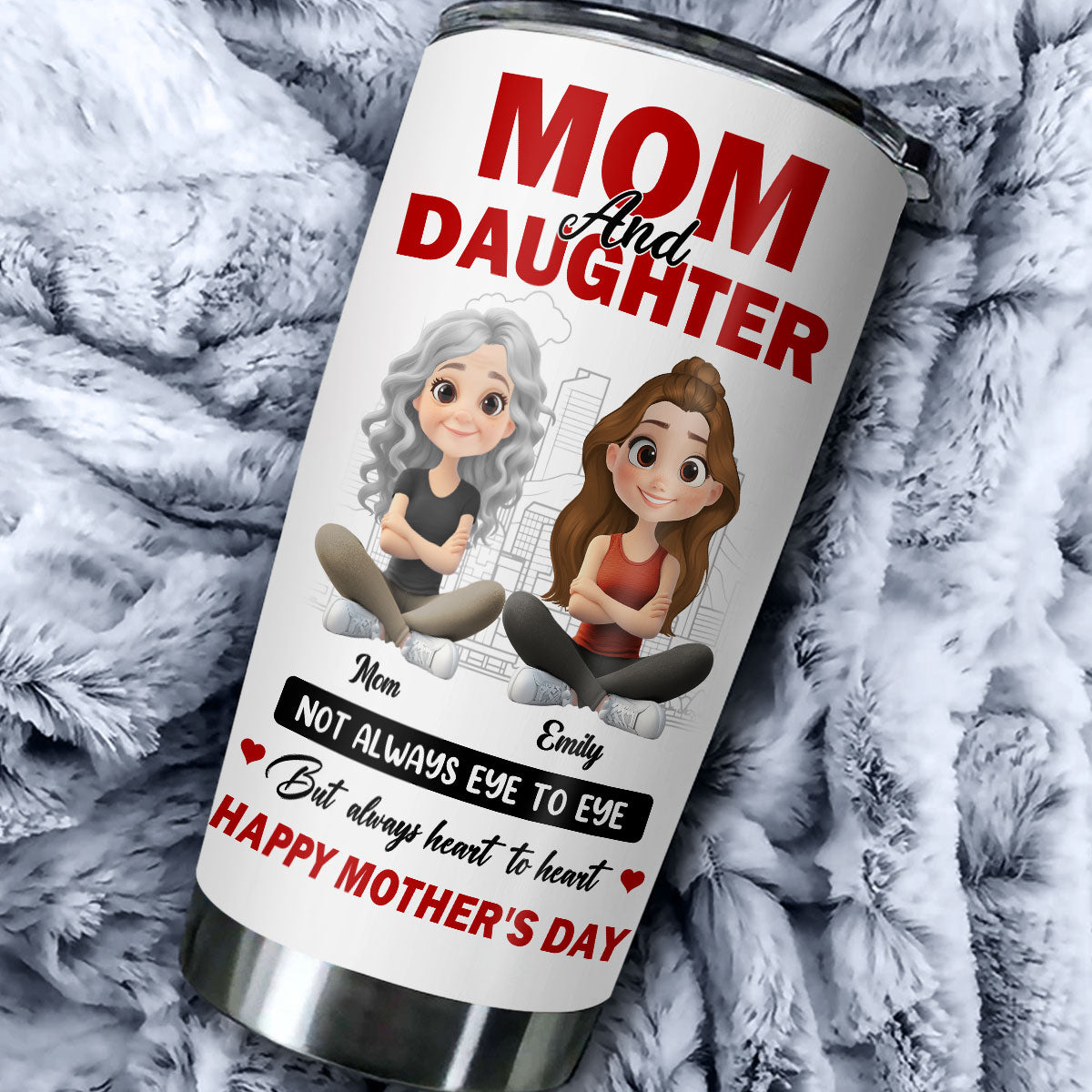 We May Disagree Love Stays Strong - Personalized Custom Tumbler