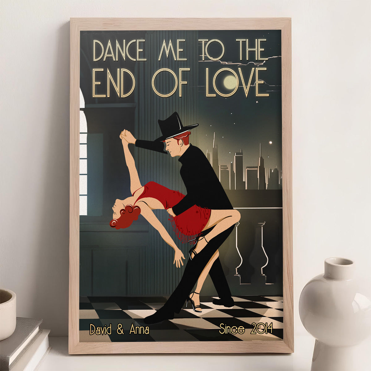 Dance With Me - Personalized Custom Poster