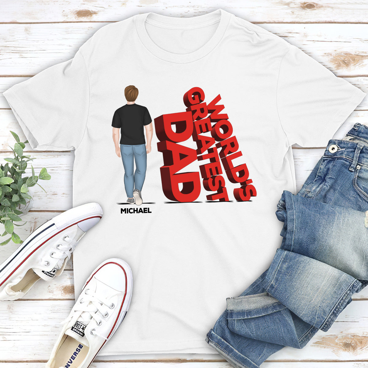 World's Greatest Dad - Personalized Custom Shirt