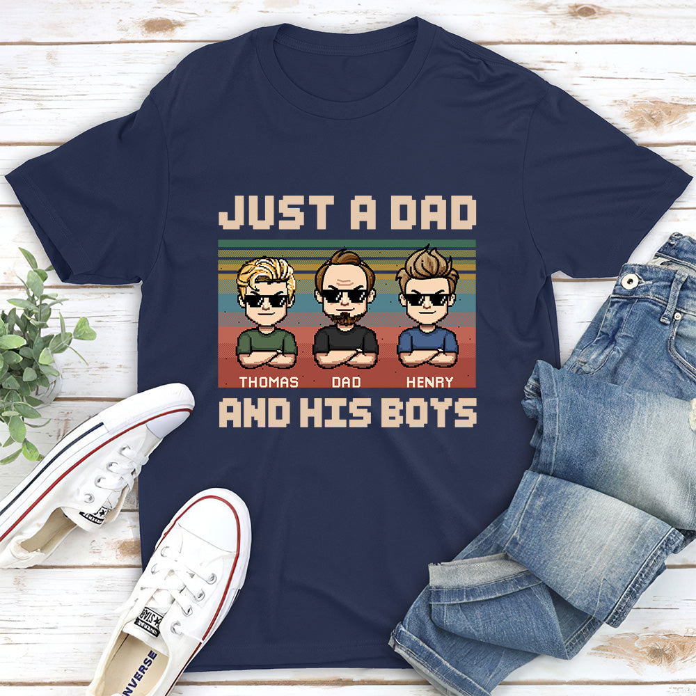 A Dad And His Daughter - Personalized Custom Shirt