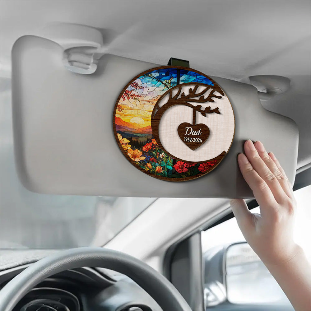 In Heaven - Personalized Custom Car Visor Clip