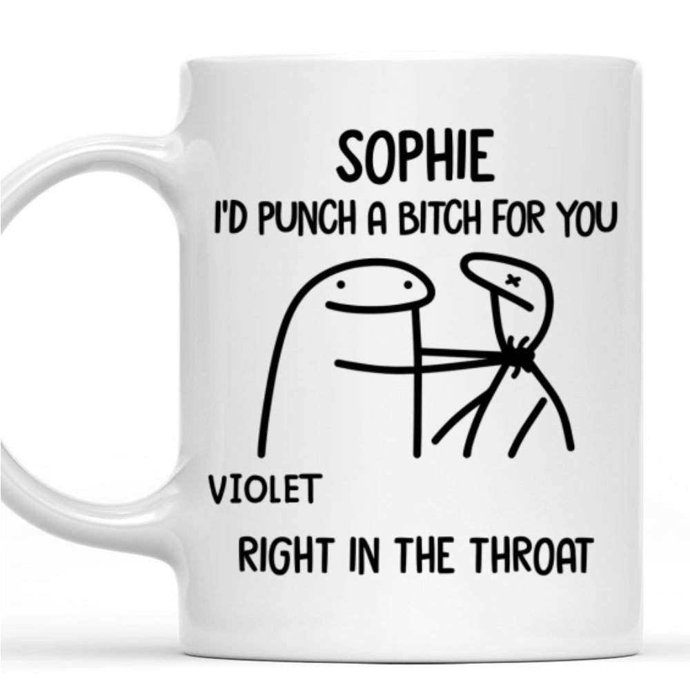 Punch For You - Personalized Custom Coffee Mug