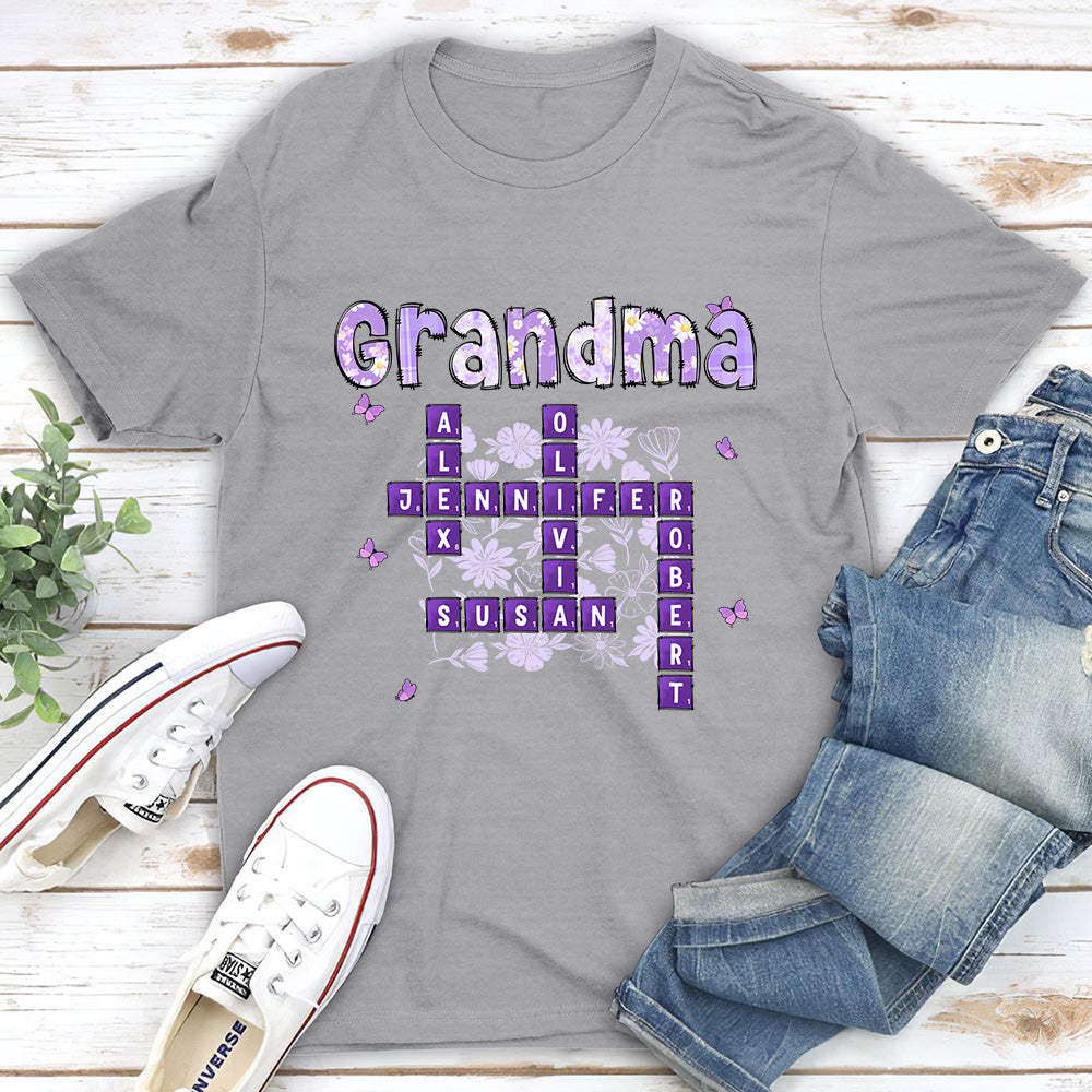 Love Being Gigi Crossword - Personalized Custom Shirt