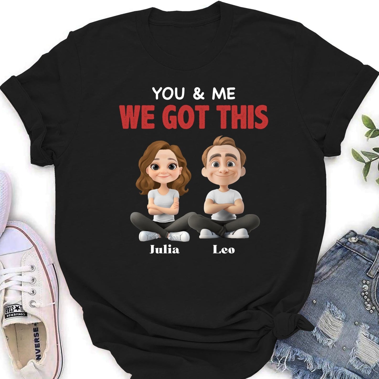 You And Me - Personalized Custom Shirt