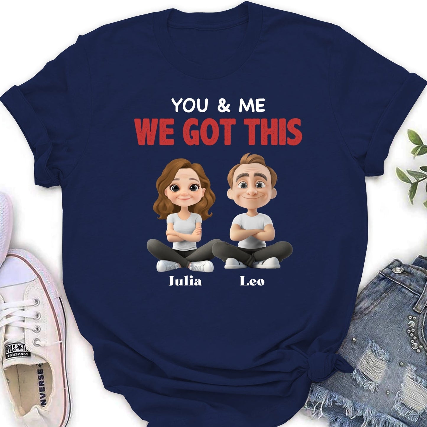 You And Me - Personalized Custom Shirt