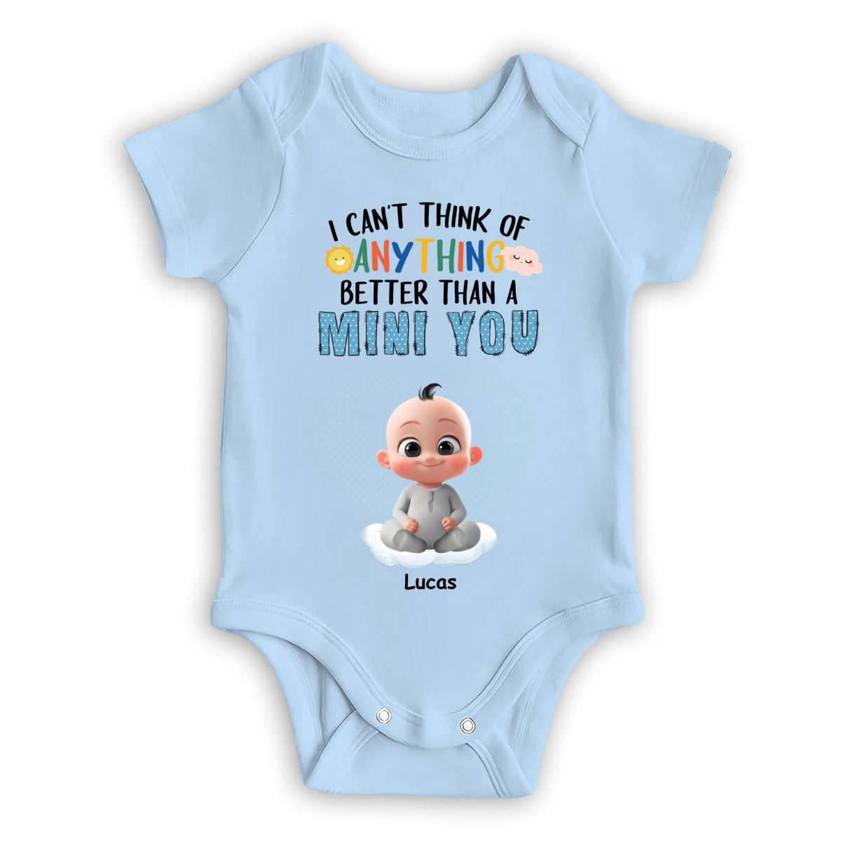 Mini Version Of You - Personalized Custom Baby Onesie