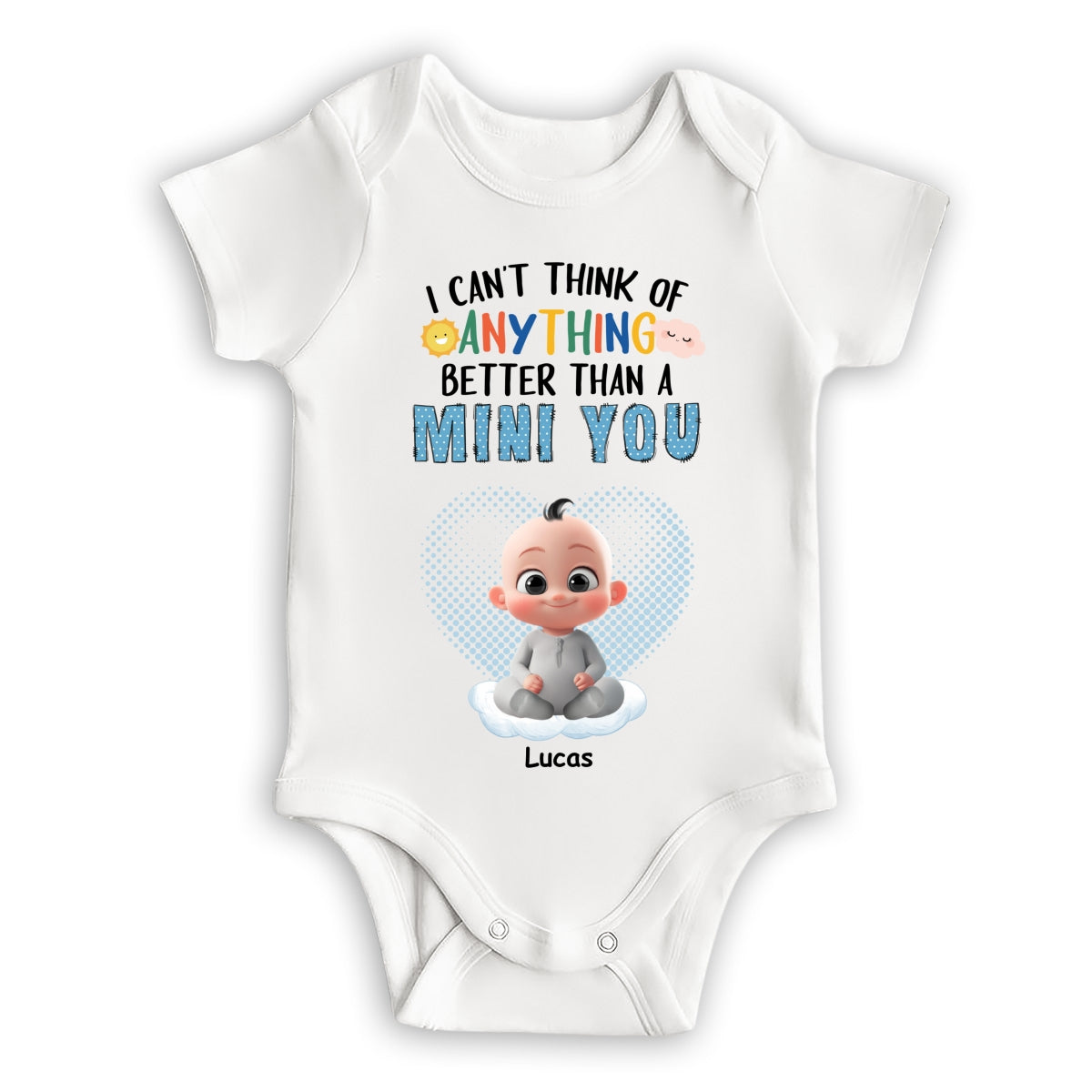 Mini Version Of You - Personalized Custom Baby Onesie