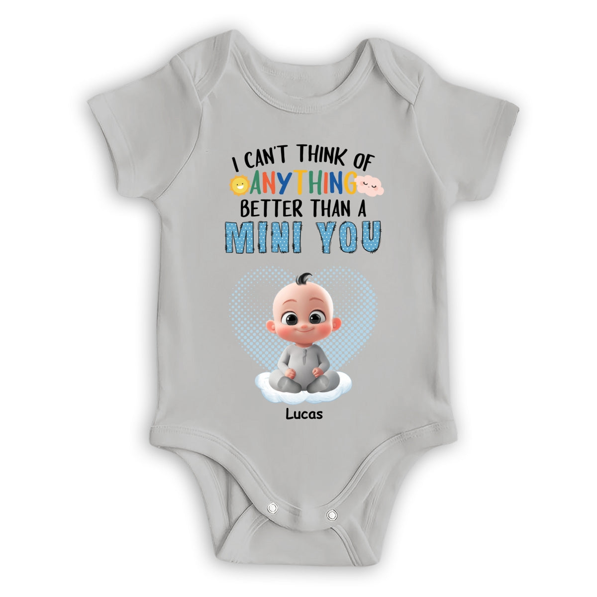 Mini Version Of You - Personalized Custom Baby Onesie