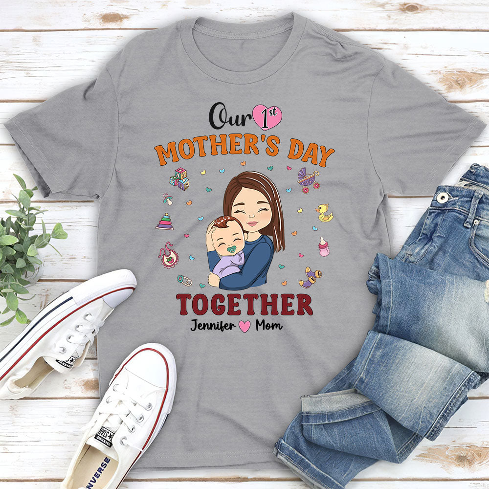 1st Mothers Day Together - Personalized Custom Shirt