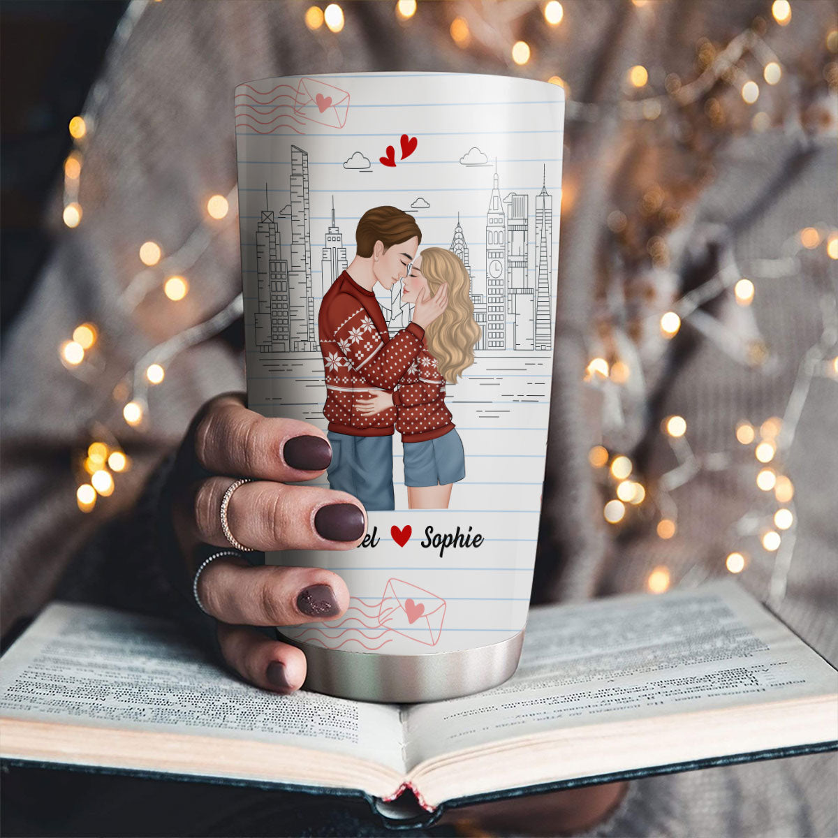 The Day I Met You Version 2 - Personalized Custom Tumbler