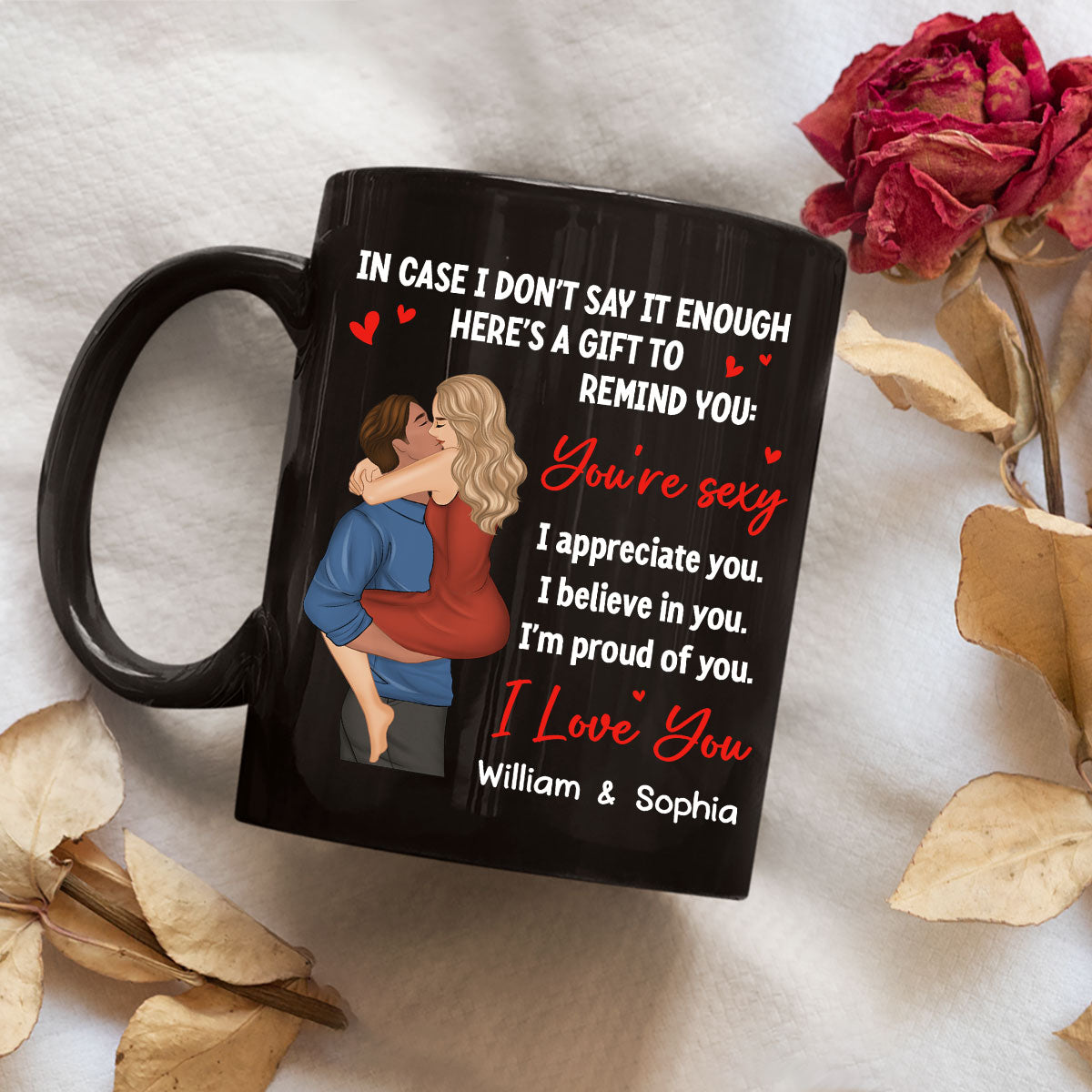 You Are Sexy I Appreciate You - Personalized Custom Coffee Mug