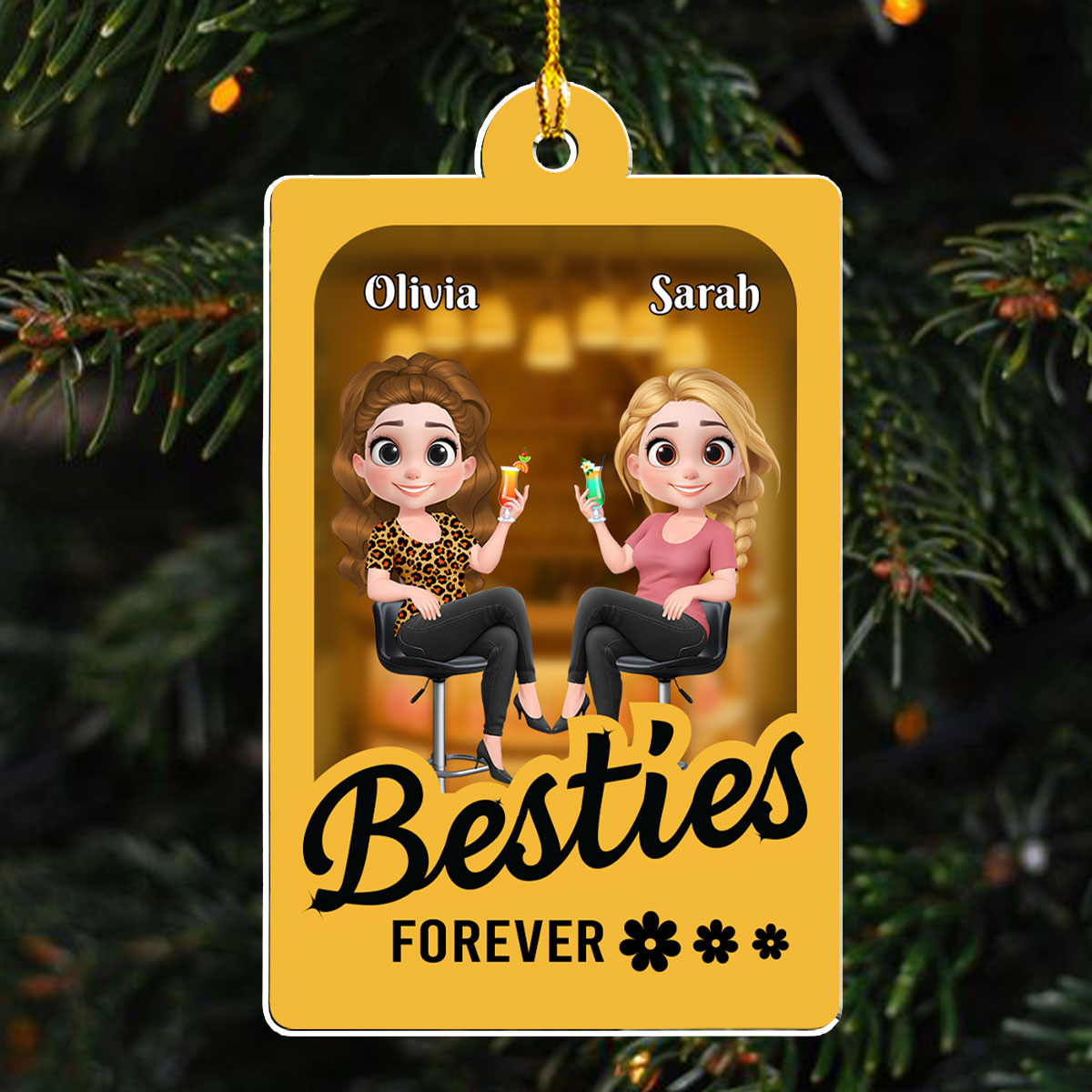 In My World - Personalized Custom Acrylic Ornament