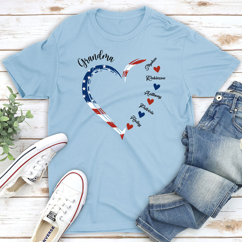 A Garden Of Love - Personalized Custom Unisex T-shirt
