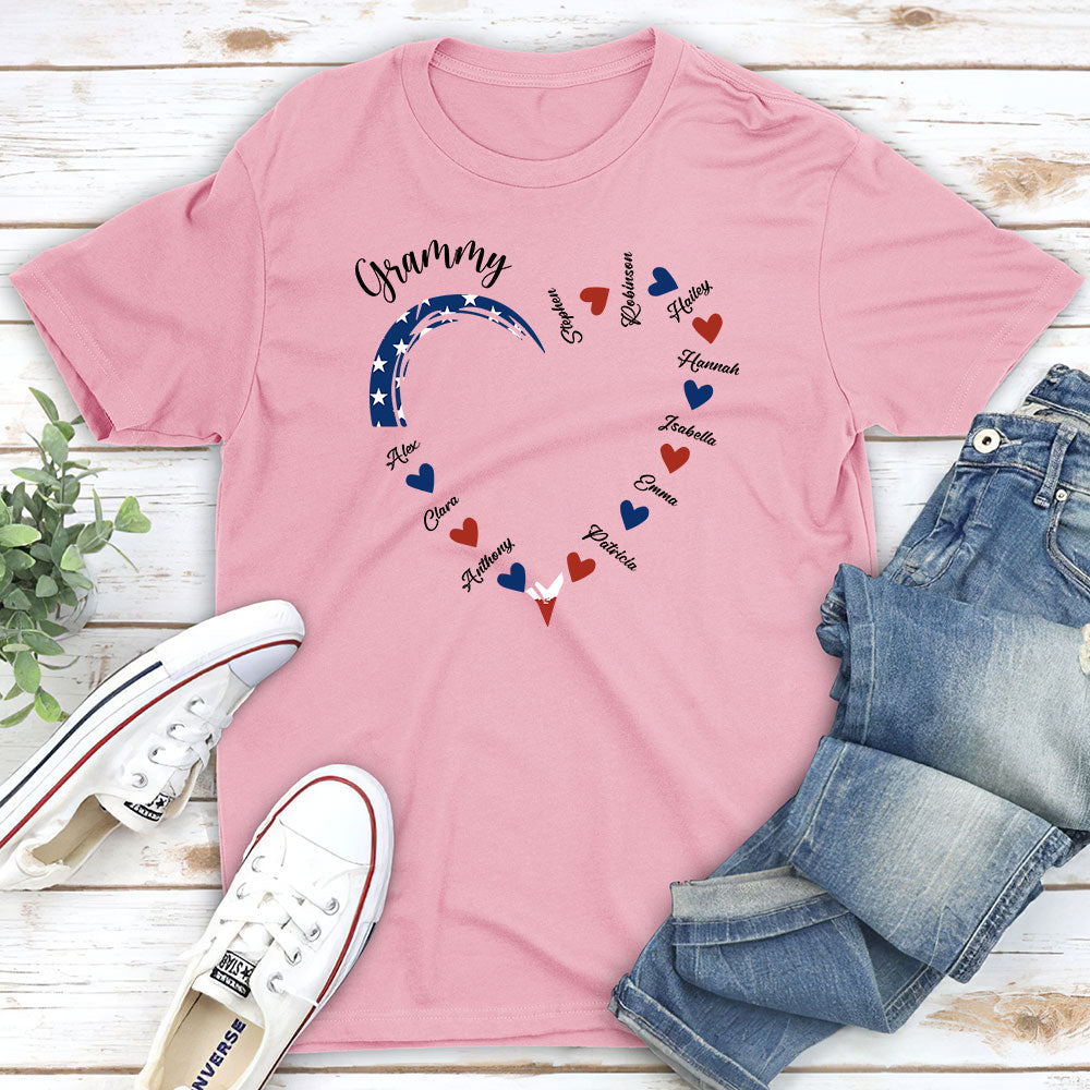 A Garden Of Love - Personalized Custom Unisex T-shirt