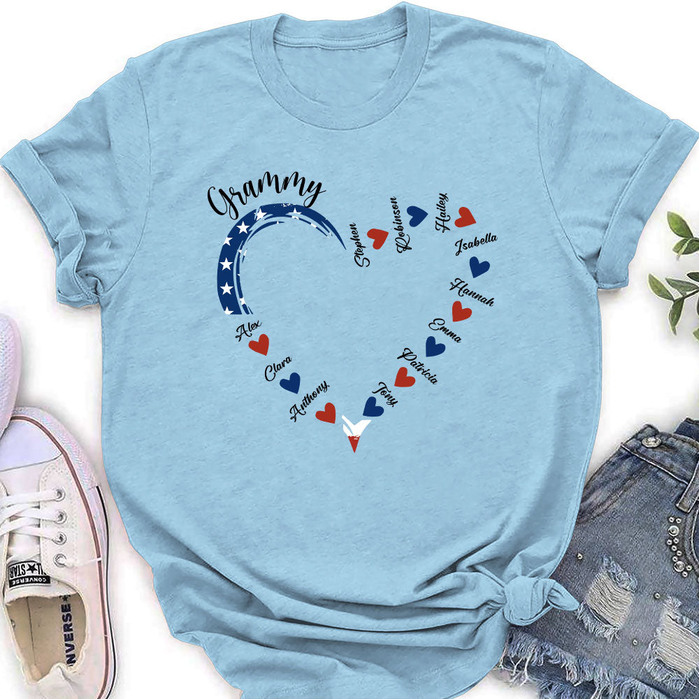 A Garden Of Love - Personalized Custom Women's T-shirt