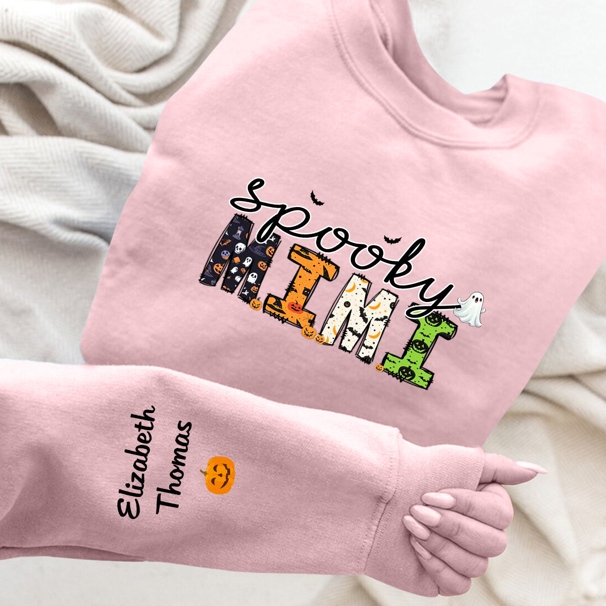Spooky Grandma - Personalized Custom Sweatshirt