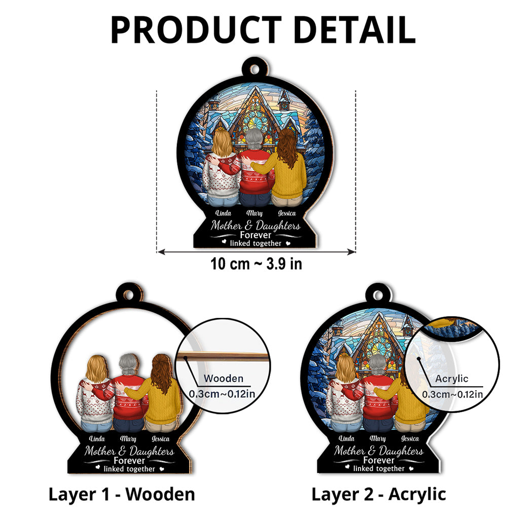 This Is Us - Personalized Custom Suncatcher Ornament