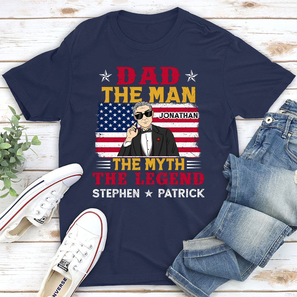 Dad You Are The Legend - Personalized Custom Shirt