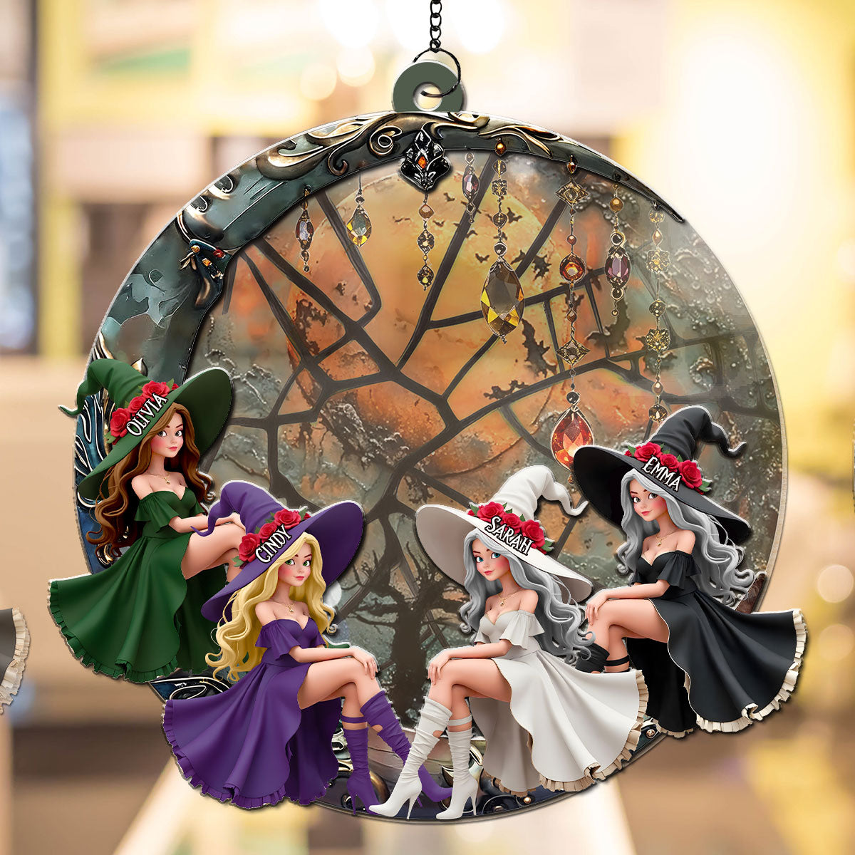 Best Witches - Personalized Custom Suncatcher