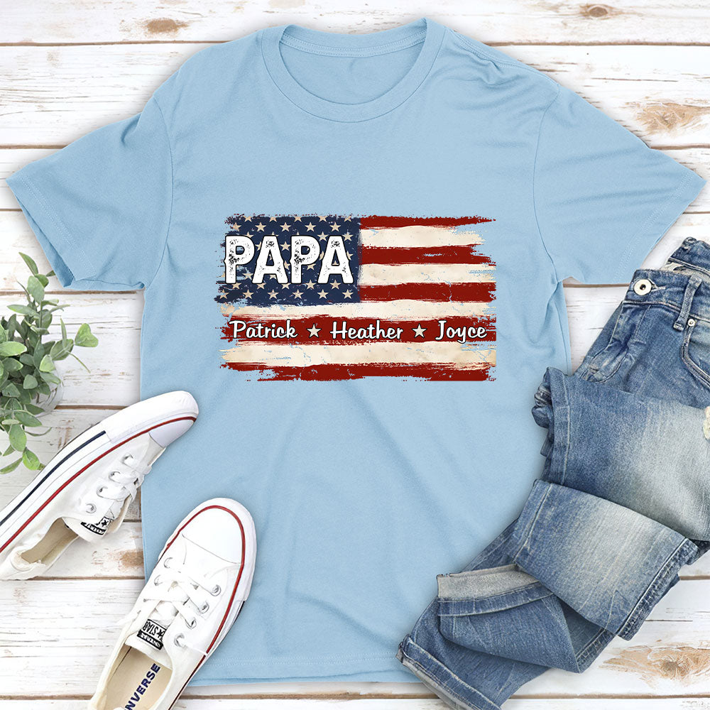 Proud To Be American- Personalized Custom Shirt