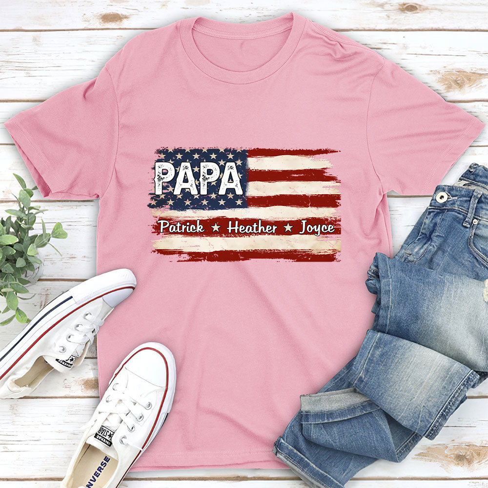 Proud To Be American- Personalized Custom Shirt