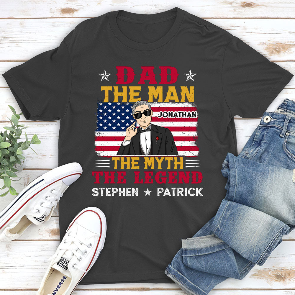 Dad You Are The Legend - Personalized Custom Shirt