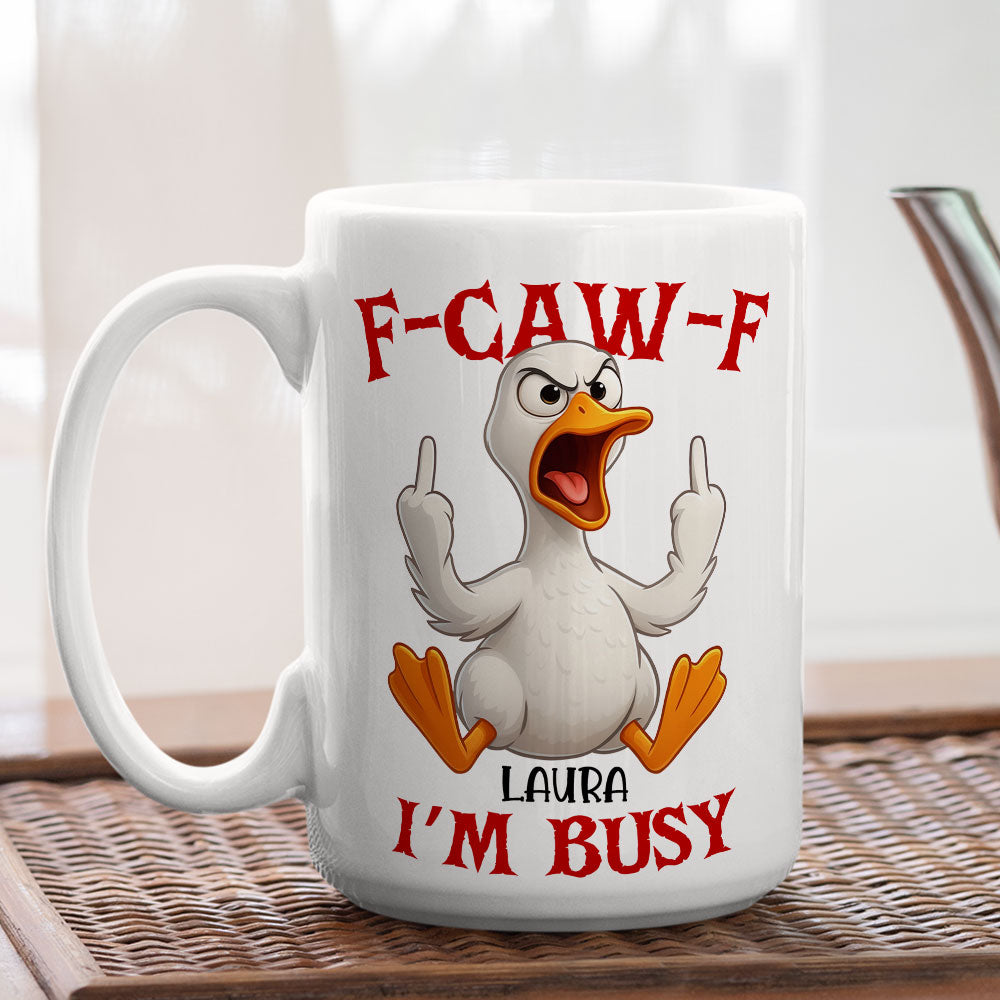 Hooked On Peace And Quiet - Personalized Custom Coffee Mug