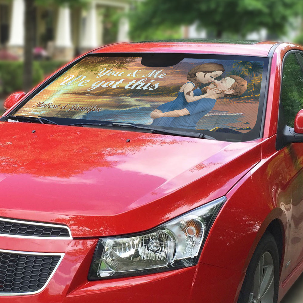 We Got This - Personalized Custom Car Sunshade