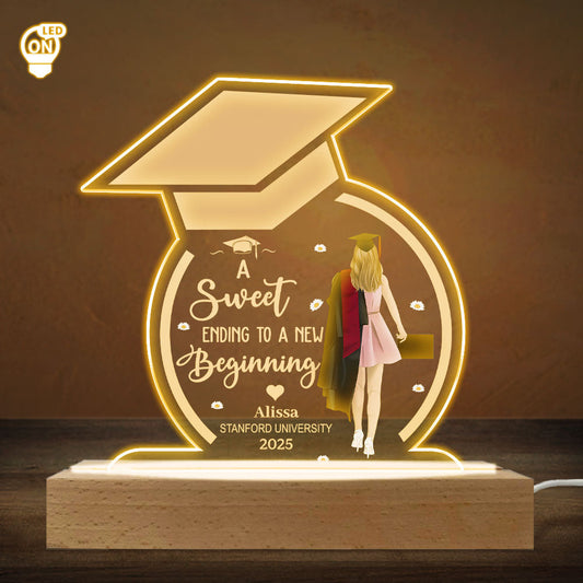A Sweet Ending - Personalized Custom LED Light