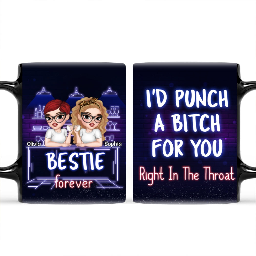 You And Me Bestie Forever - Personalized Custom Coffee Mug