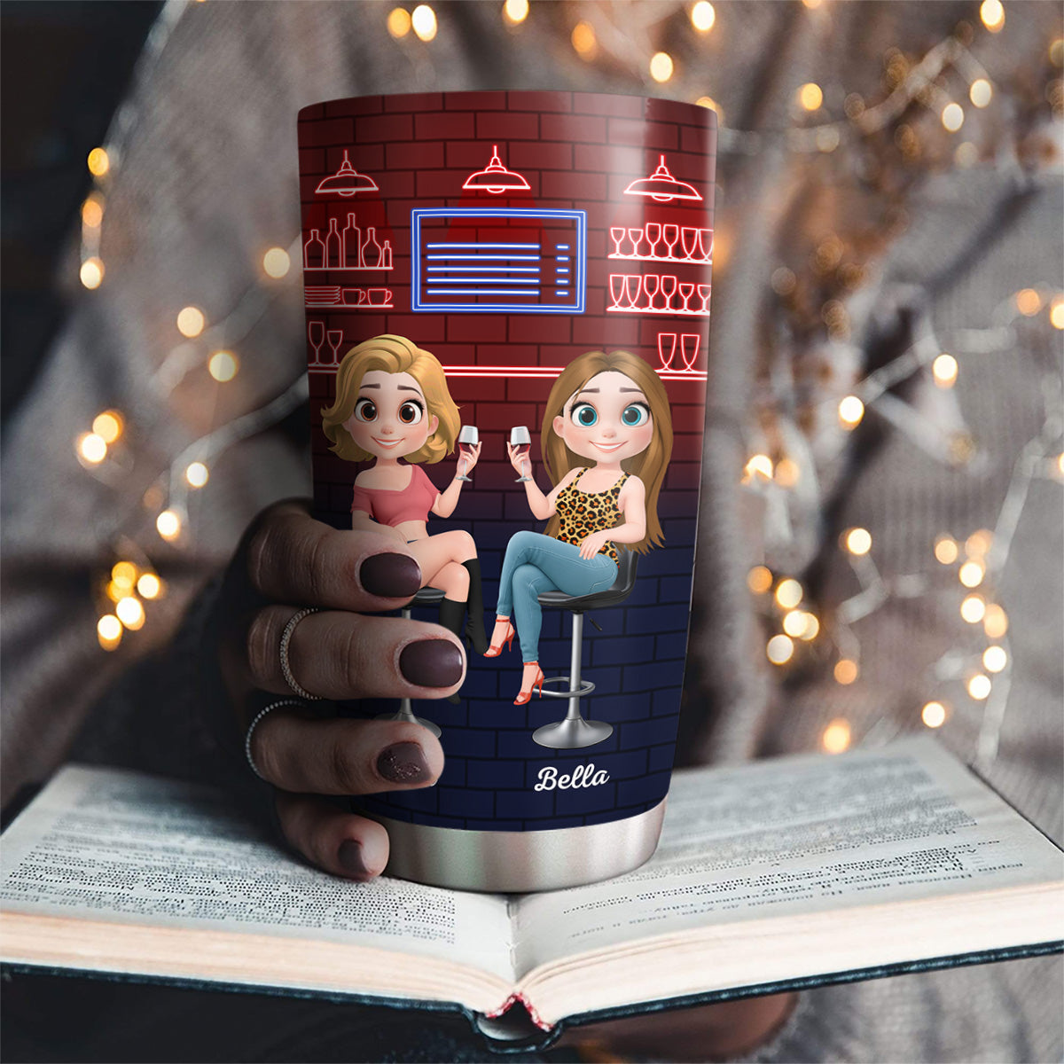 Alcohol Best Friends - Personalized Custom Tumbler