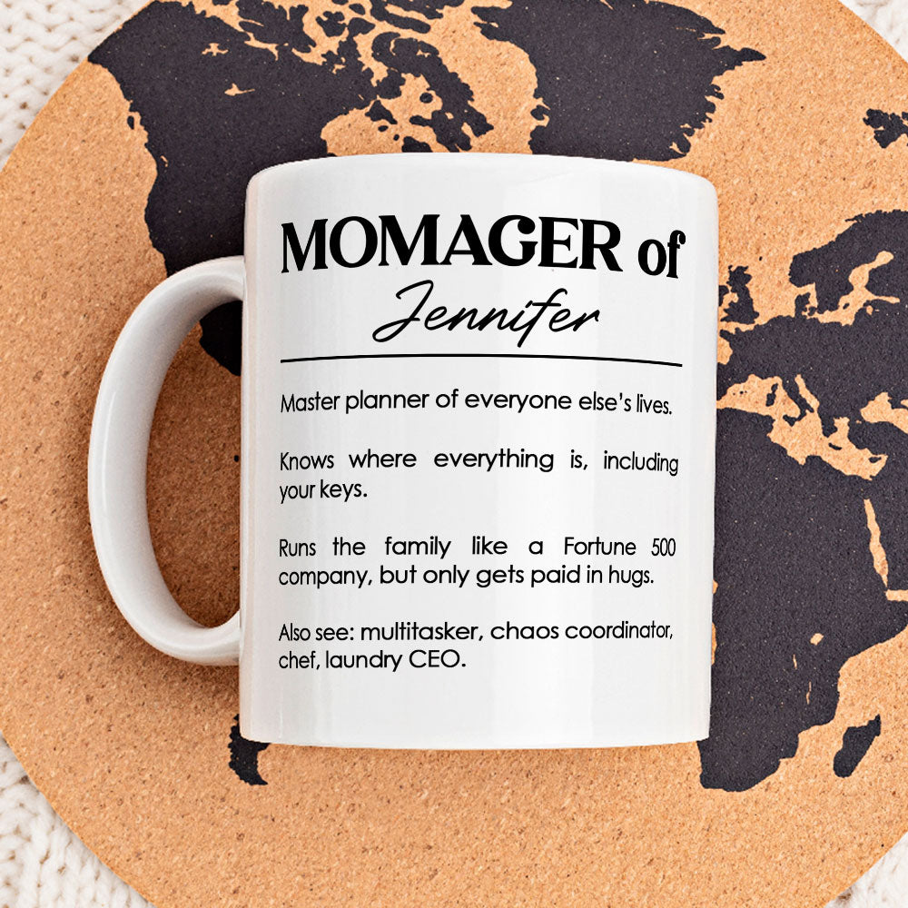 Momager - Personalized Custom Coffee Mug