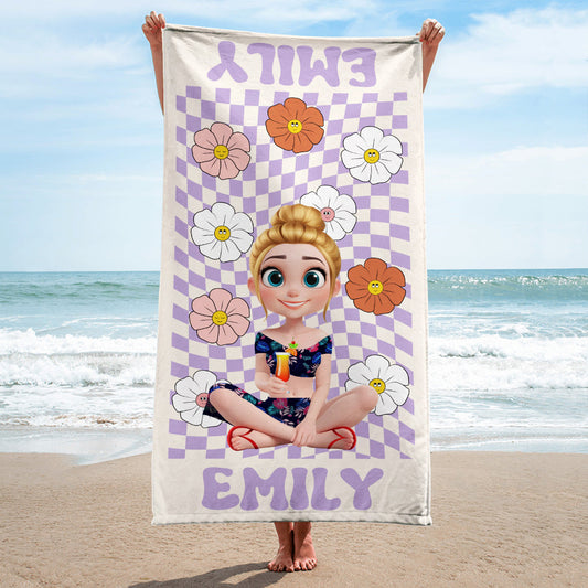 Best Trip Ever - Personalized Custom Beach Towel